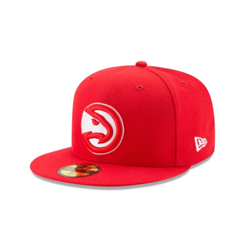 Atlanta Hawks Team Color 59FIFTY Fitted Hat sold by New Era