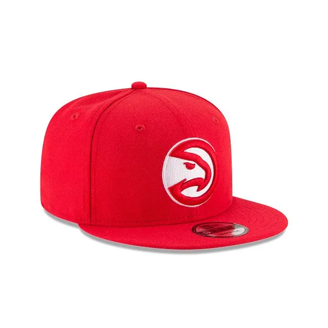 Atlanta Hawks Basic 9FIFTY Snapback Hat sold by New Era product image thumbnail 3