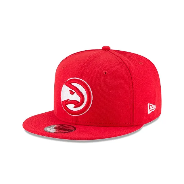 Atlanta Hawks Basic 9FIFTY Snapback Hat sold by New Era