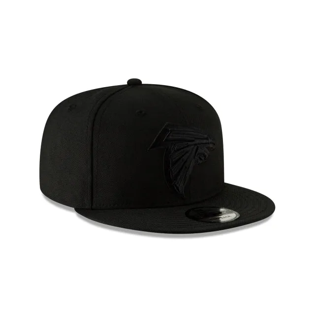 Atlanta Falcons Black On Black 9FIFTY Snapback Hat sold by New Era product image thumbnail 5