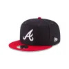 Atlanta Braves Team Color Basic 9FIFTY Snapback Hat sold by New Era
