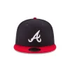 Atlanta Braves Team Color Basic 9FIFTY Snapback Hat sold by New Era