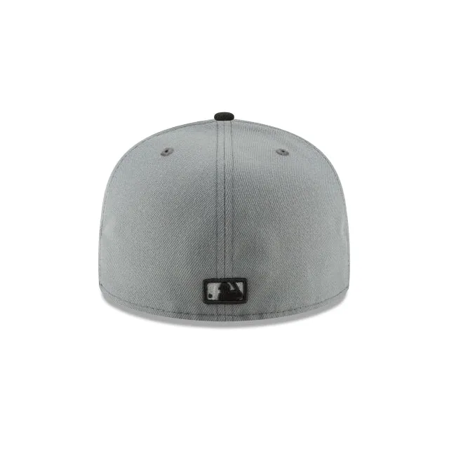 Atlanta Braves Storm Gray Basic 59FIFTY Fitted Hat sold by New Era product image thumbnail 4