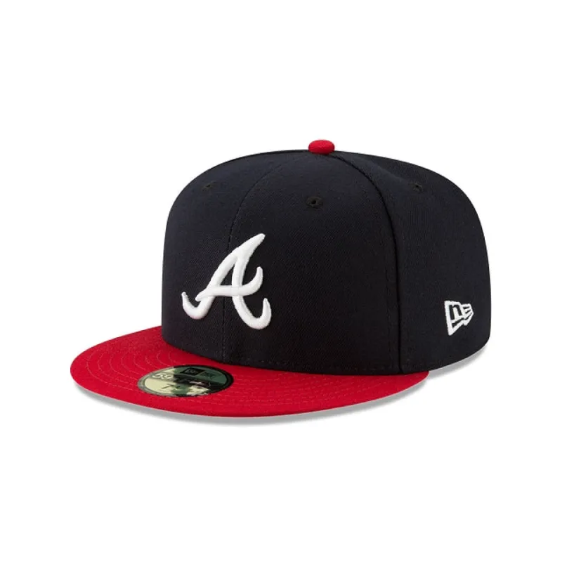 Atlanta Braves Authentic Collection Home 59FIFTY Fitted Hat sold by New Era