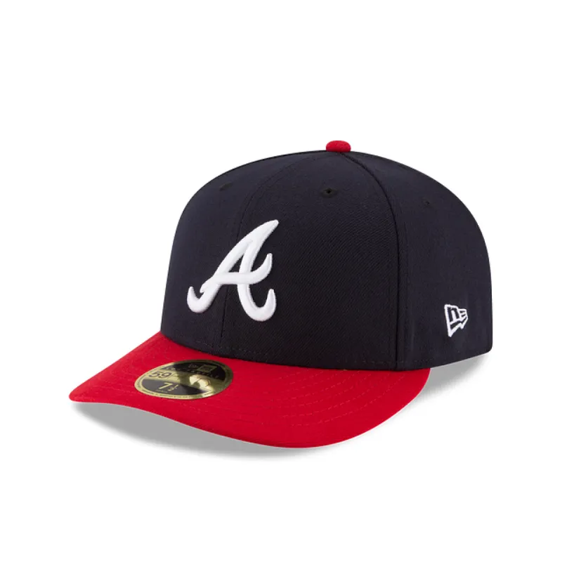 Atlanta Braves Authentic Collection Low Profile 59FIFTY Fitted Hat sold by New Era