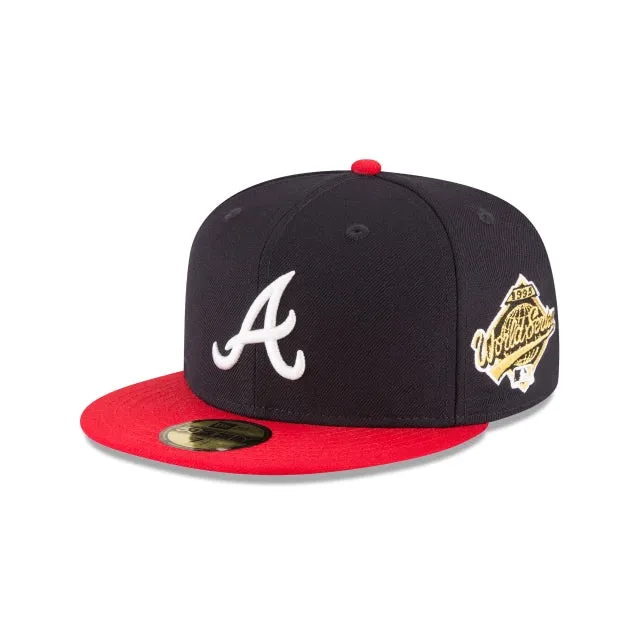 Atlanta Braves 1995 World Series Wool 59FIFTY Fitted Hat sold by New Era