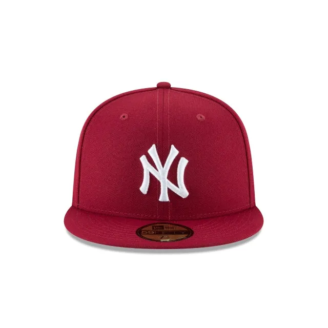 New York Yankees Cardinal Basic 59FIFTY Fitted Hat sold by New Era product image thumbnail 2