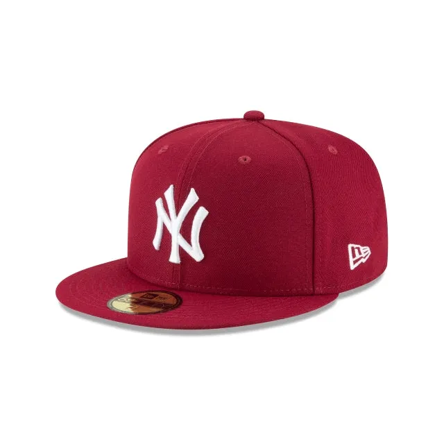 New York Yankees Cardinal Basic 59FIFTY Fitted Hat sold by New Era