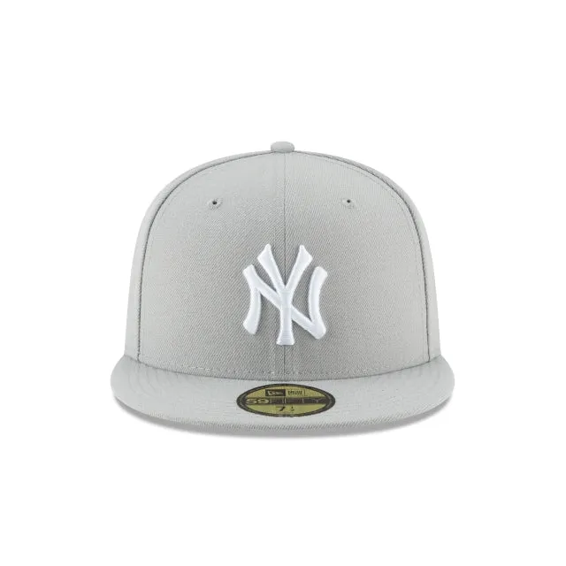New York Yankees Gray Basic 59FIFTY Fitted Hat sold by New Era product image thumbnail 2