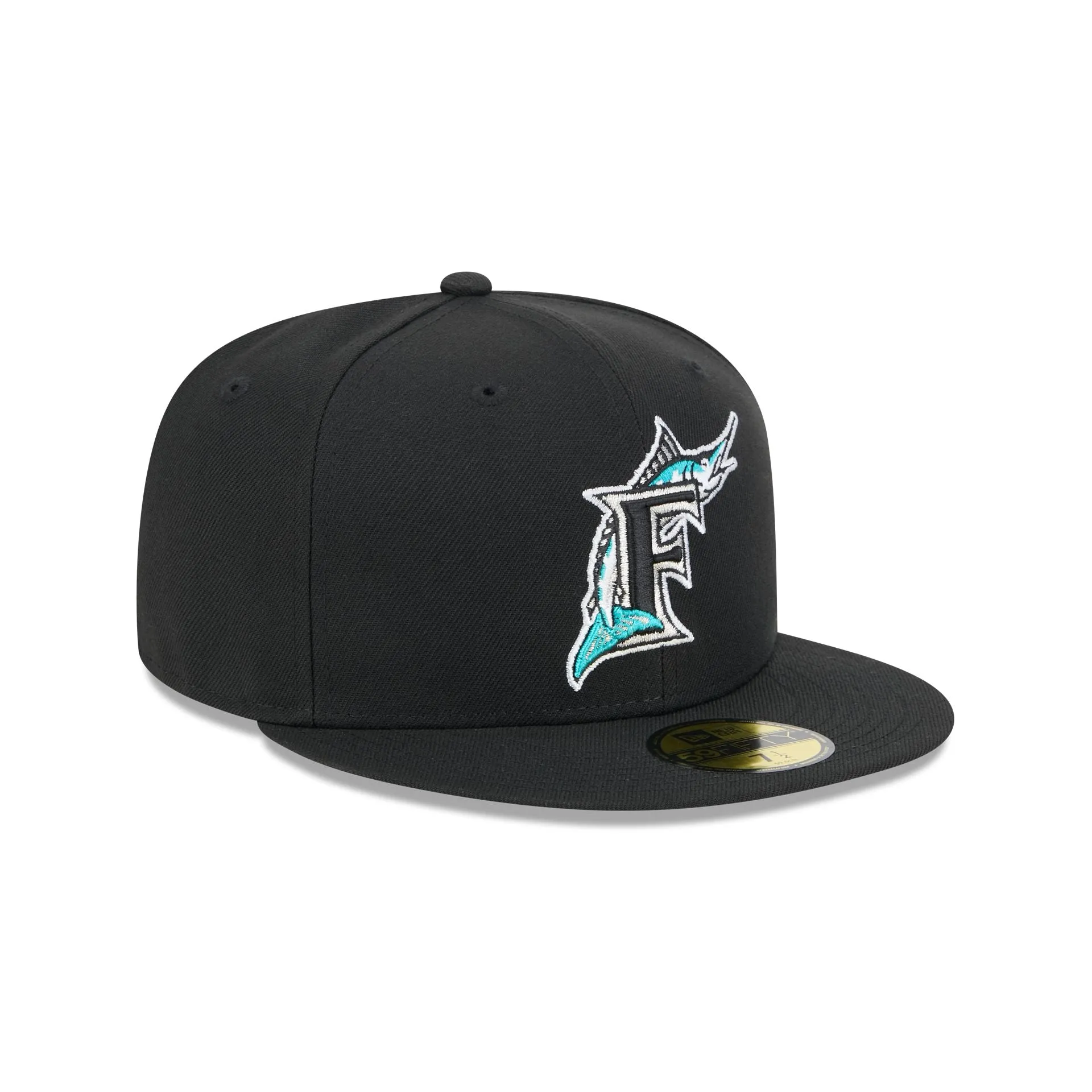 Miami Marlins Team Verbiage 59FIFTY Fitted Hat sold by New Era product image thumbnail 3
