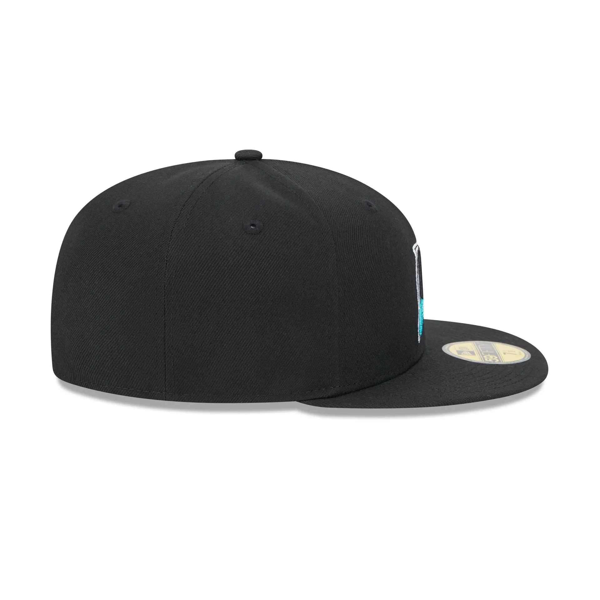 Miami Marlins Team Verbiage 59FIFTY Fitted Hat sold by New Era product image thumbnail 5