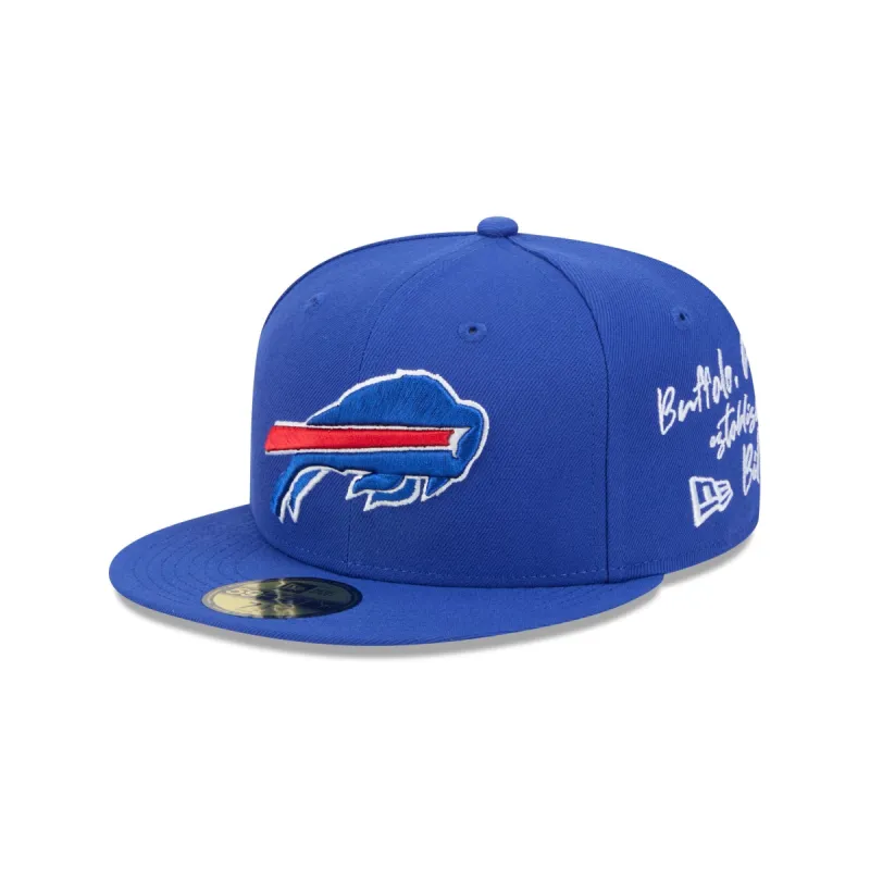 Buffalo Bills Team Verbiage 59FIFTY Fitted Hat sold by New Era