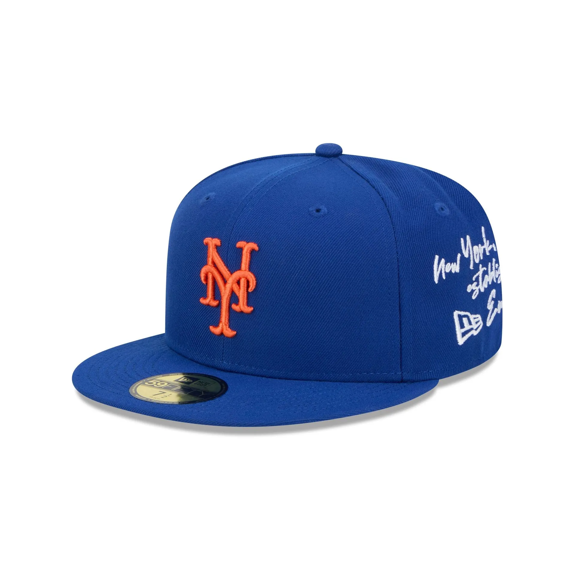 New York Mets Team Verbiage 59FIFTY Fitted Hat sold by New Era