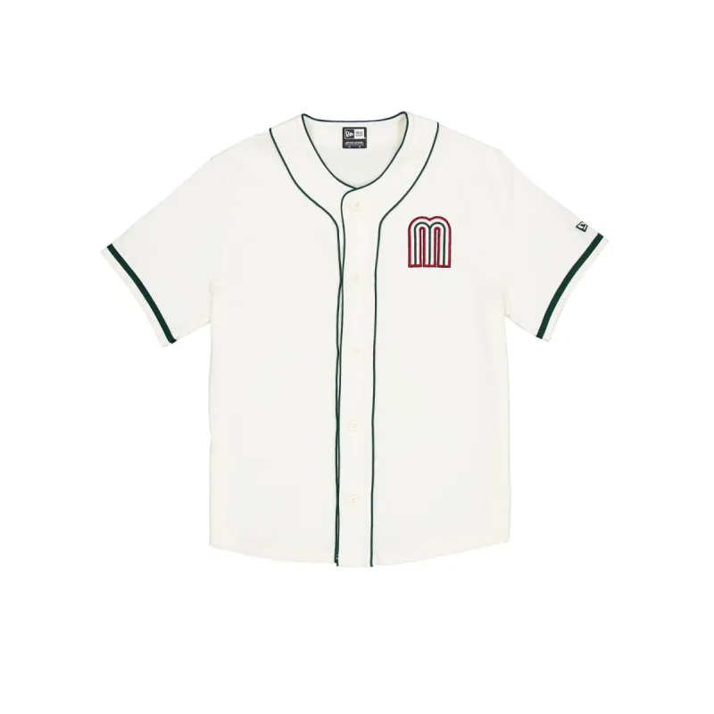 Mexico Baseball Ivory Jersey sold by New Era
