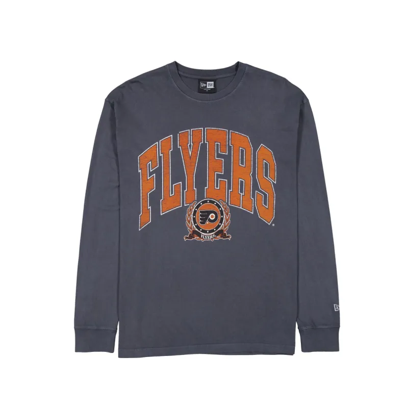 Philadelphia Flyers Oversized Essentials Long Sleeve T-Shirt sold by New Era