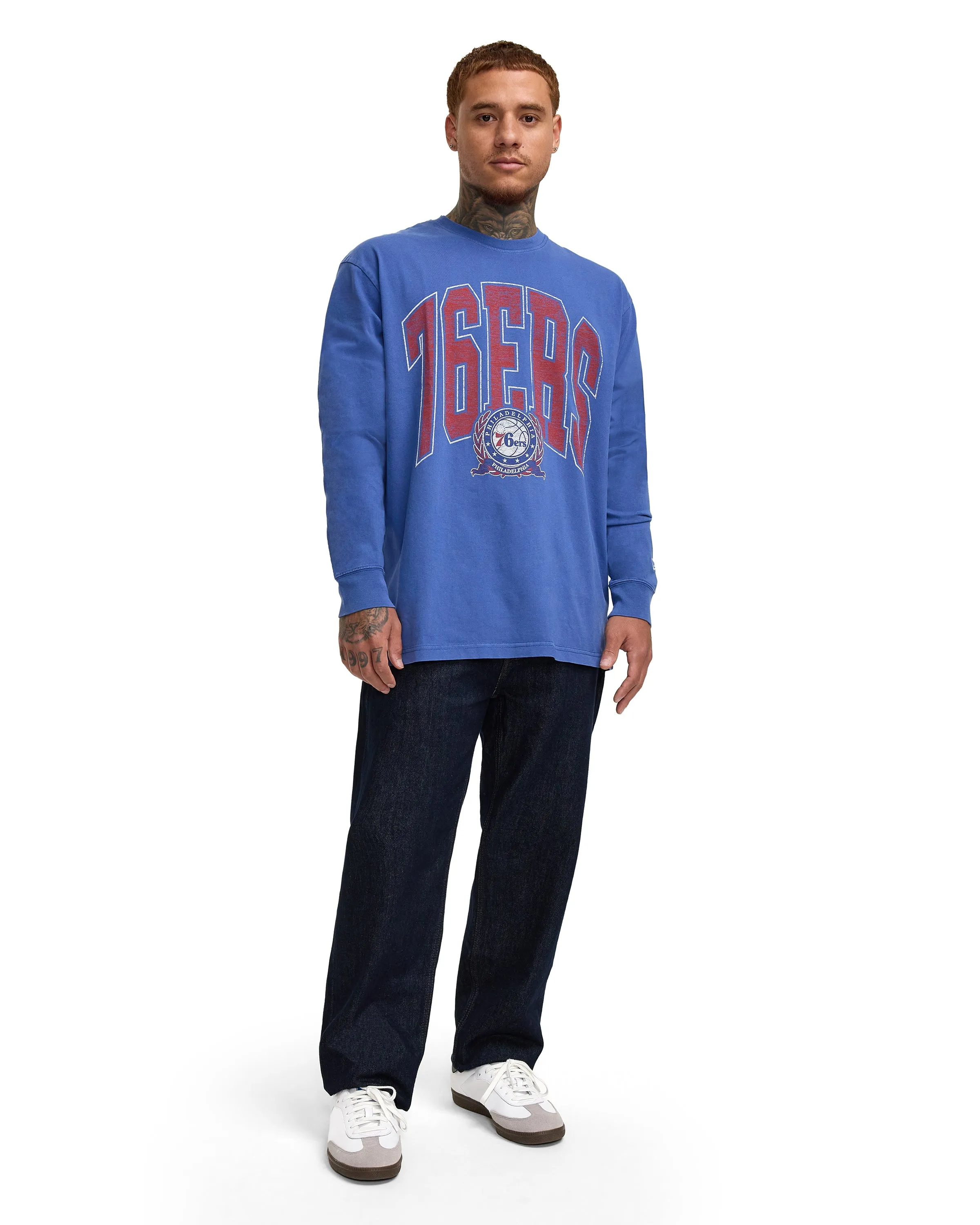 San Antonio Spurs Oversized Essentials Long Sleeve T-Shirt sold by New Era product image thumbnail 4