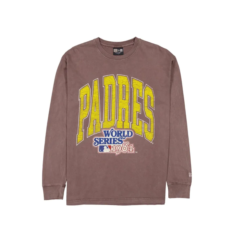 San Diego Padres Oversized Essentials Long Sleeve T-Shirt sold by New Era