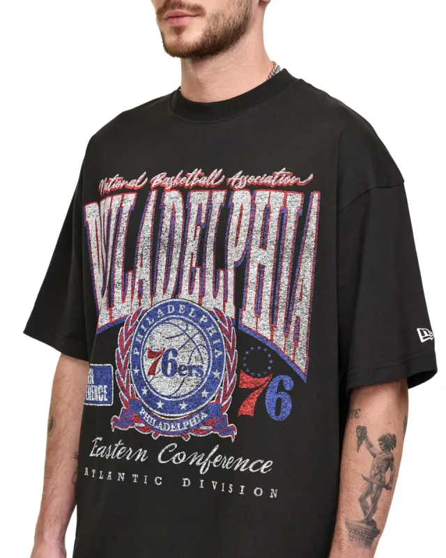 Philadelphia 76ers Oversized Essentials T-Shirt sold by New Era