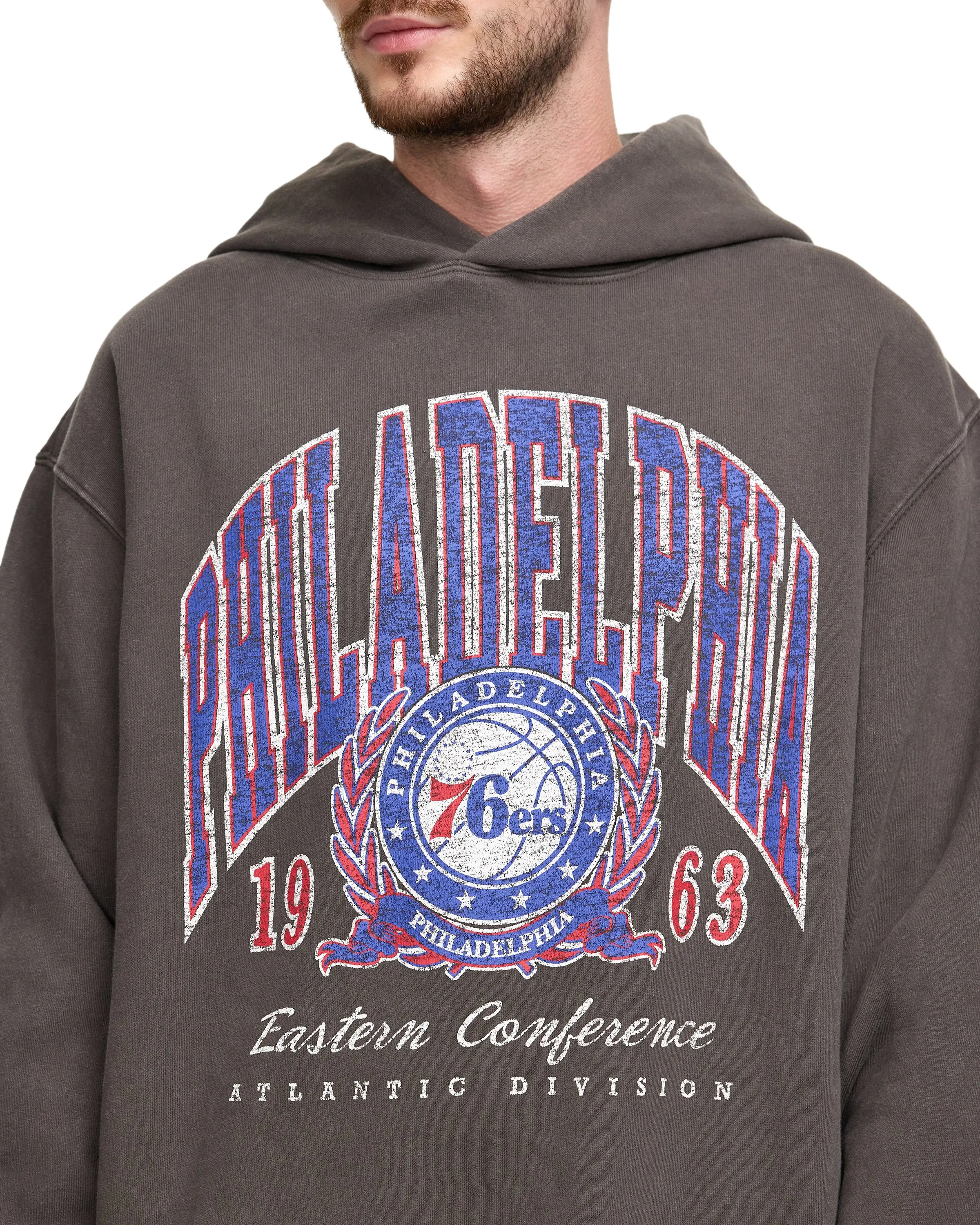 Philadelphia 76ers Oversized Essentials Hoodie sold by New Era