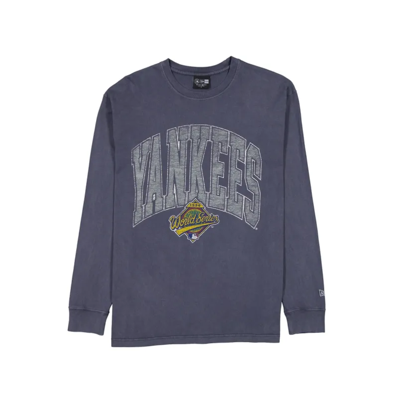 New York Yankees Oversized Essentials Long Sleeve T-Shirt sold by New Era
