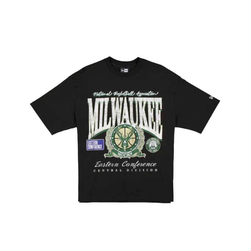 Milwaukee Bucks Oversized Essentials T-Shirt sold by New Era