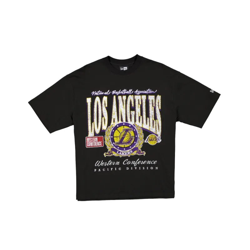 Los Angeles Lakers Oversized Essentials T-Shirt sold by New Era