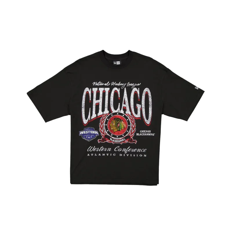 Chicago Blackhawks Oversized Essentials T-Shirt sold by New Era