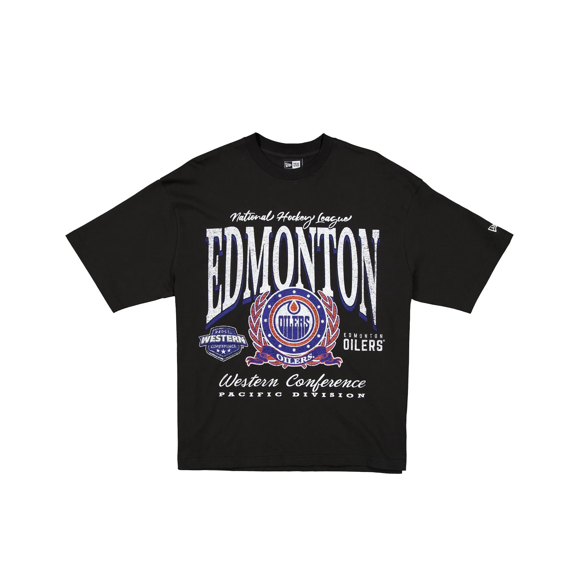 Edmonton Oilers Oversized Essentials T-Shirt sold by New Era
