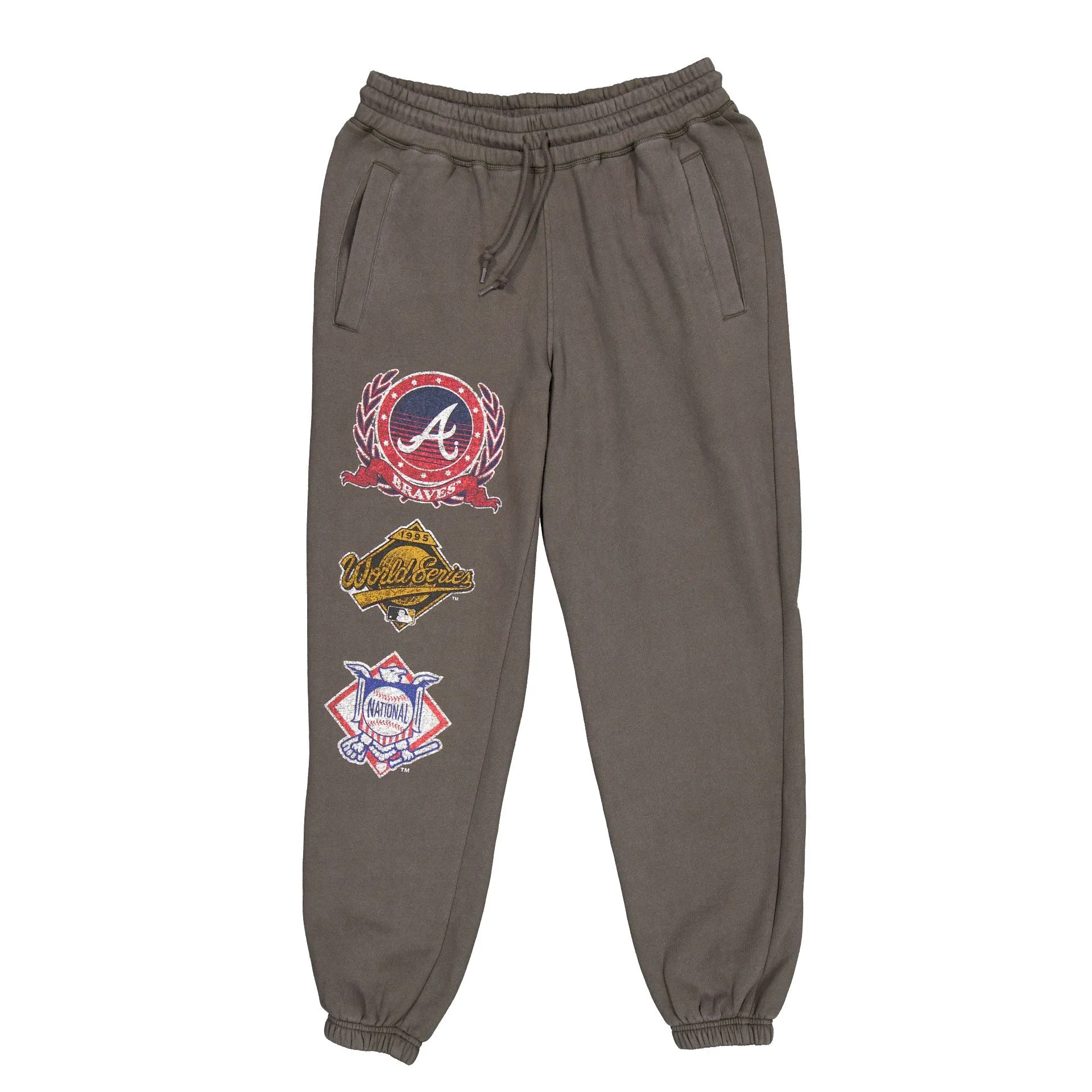 Atlanta Braves Oversized Essentials Sweatpants sold by New Era