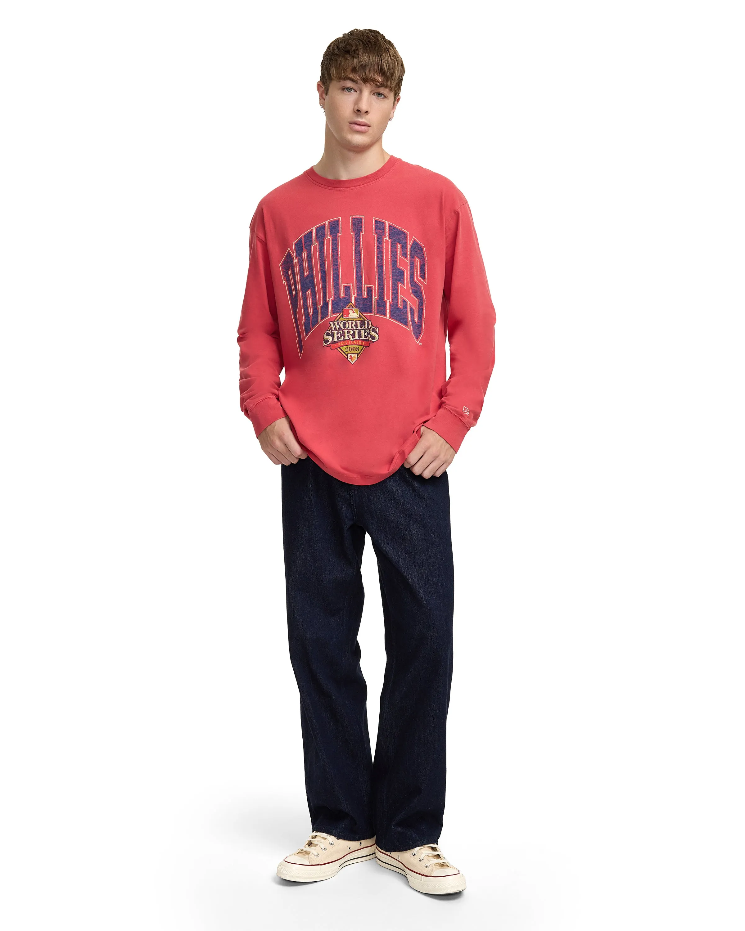 Atlanta Braves Oversized Essentials Long Sleeve T-Shirt sold by New Era product image thumbnail 4