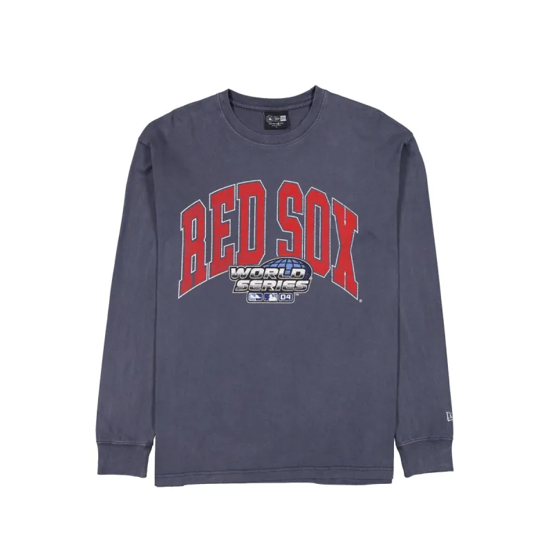 Boston Red Sox Oversized Essentials Long Sleeve T-Shirt sold by New Era