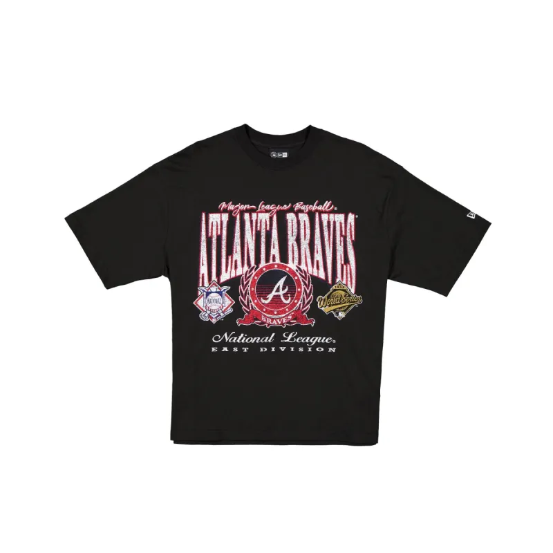 Atlanta Braves Oversized Essentials T-Shirt sold by New Era