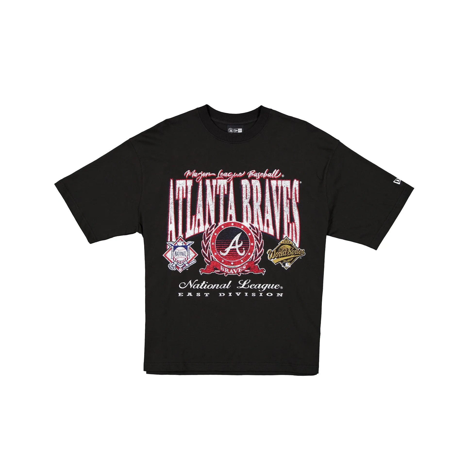 Atlanta Braves Oversized Essentials T-Shirt sold by New Era