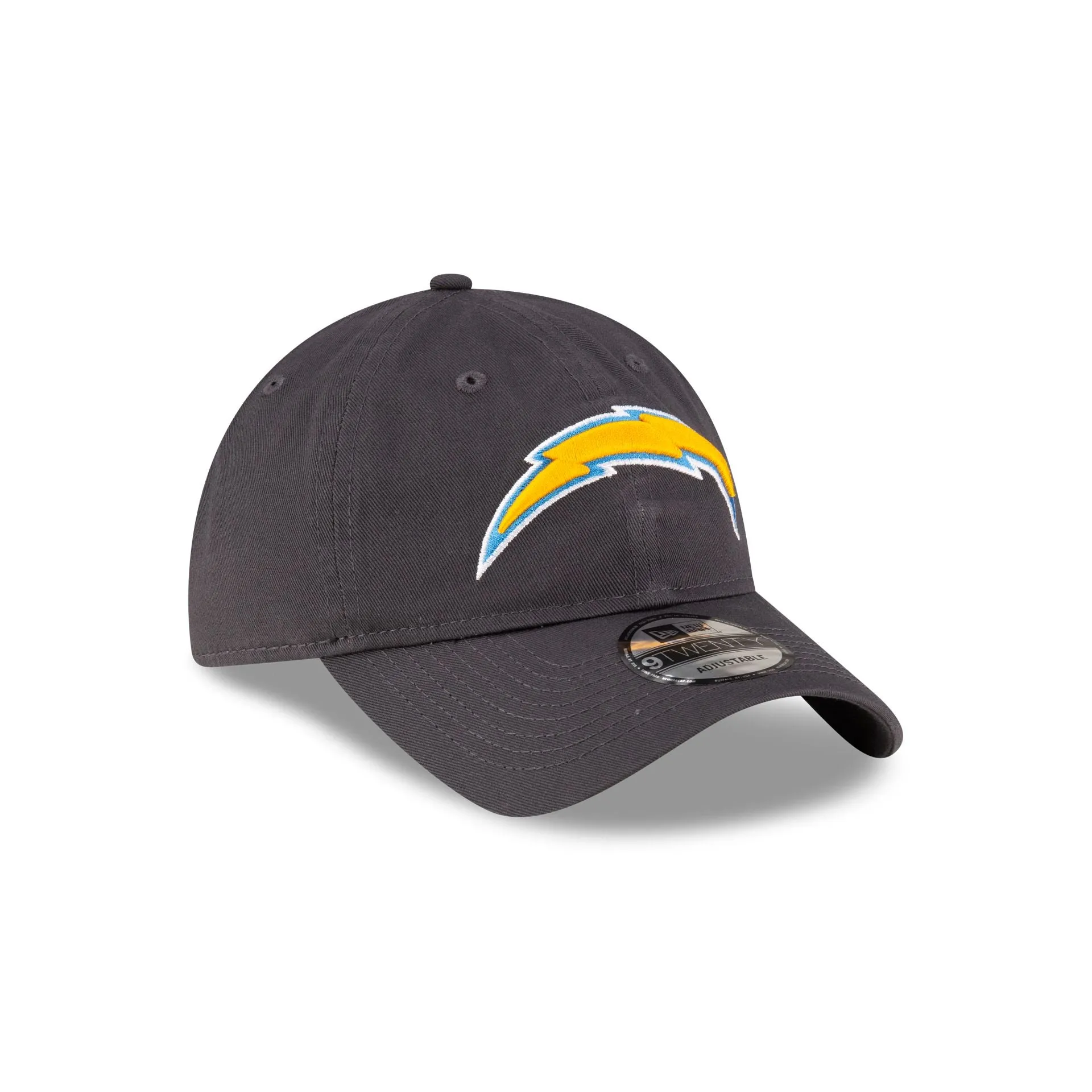 Los Angeles Chargers Core Classic 2.0 Gray 9TWENTY Adjustable Hat sold by New Era product image thumbnail 3