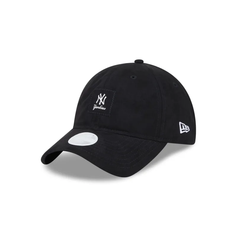 New York Yankees Suede Patch Women's 9TWENTY Adjustable Hat sold by New Era