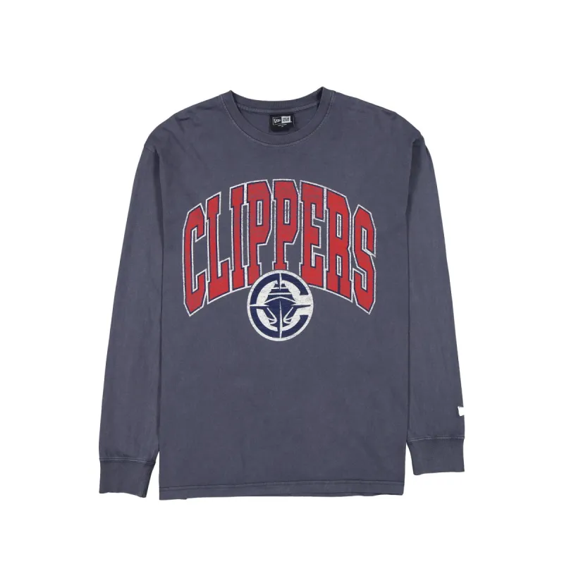 Los Angeles Clippers Oversized Essentials Long Sleeve T-Shirt sold by New Era