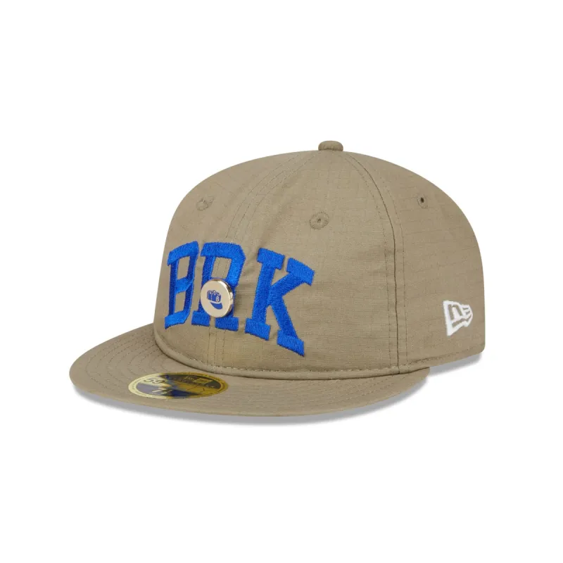 Brooklyn Dodgers Logo Pin Retro Crown 59FIFTY Fitted Hat sold by New Era