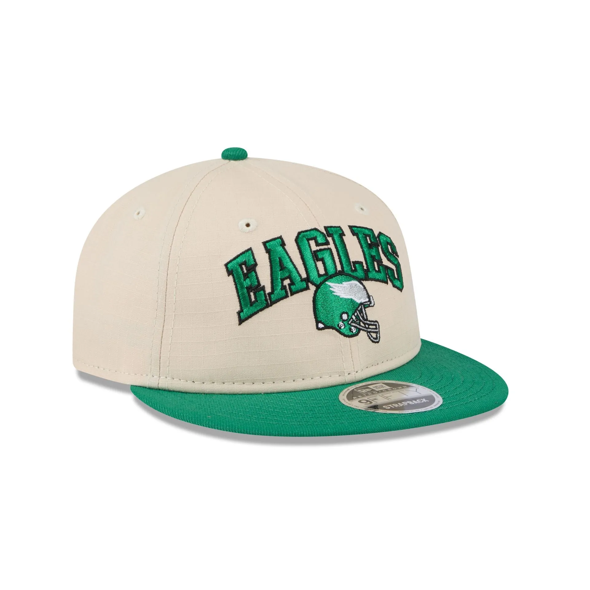 Philadelphia Eagles Historic Helmet Retro Crown 9FIFTY Snapback Hat sold by New Era product image thumbnail 3
