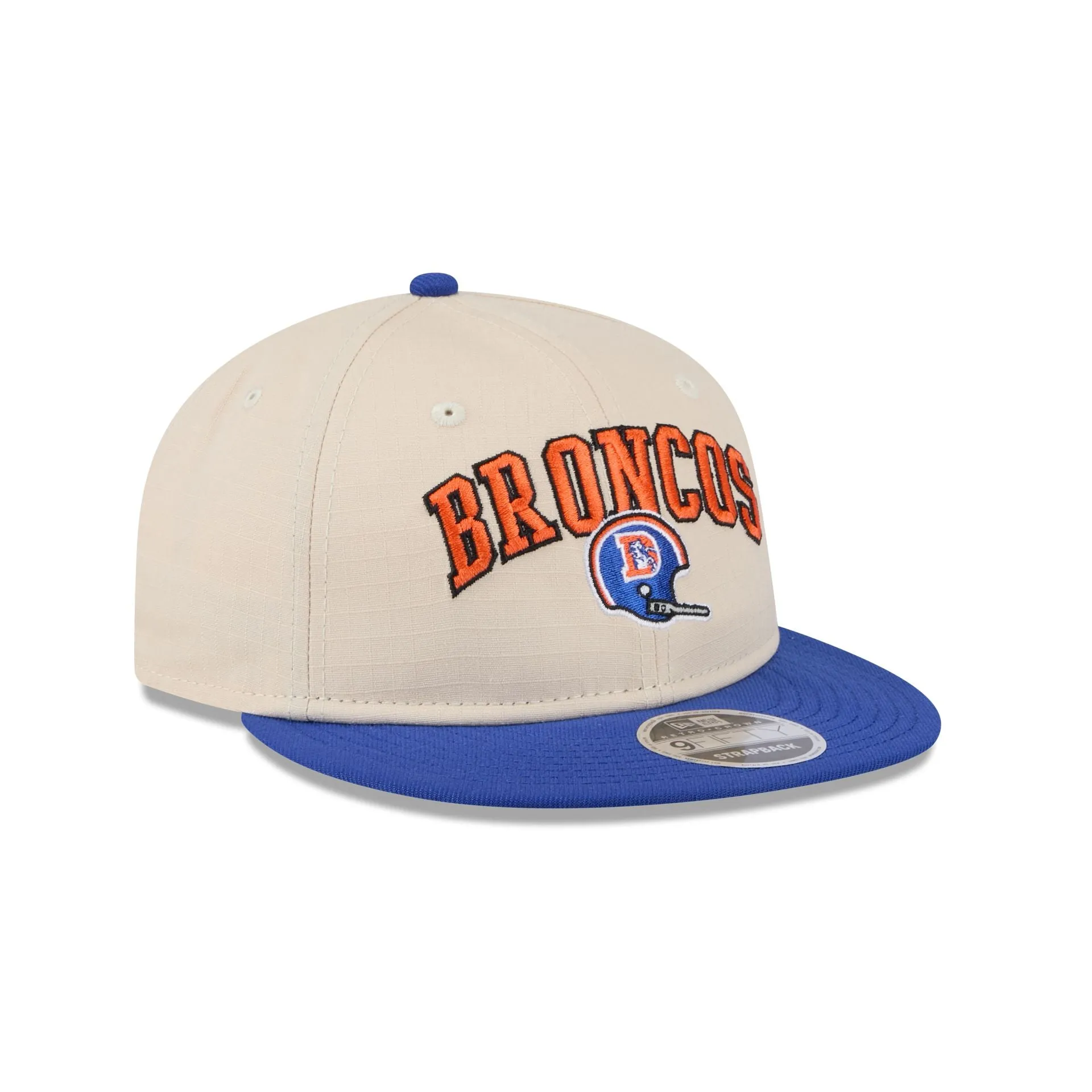 Denver Broncos Historic Helmet Retro Crown 9FIFTY Snapback Hat sold by New Era product image thumbnail 3