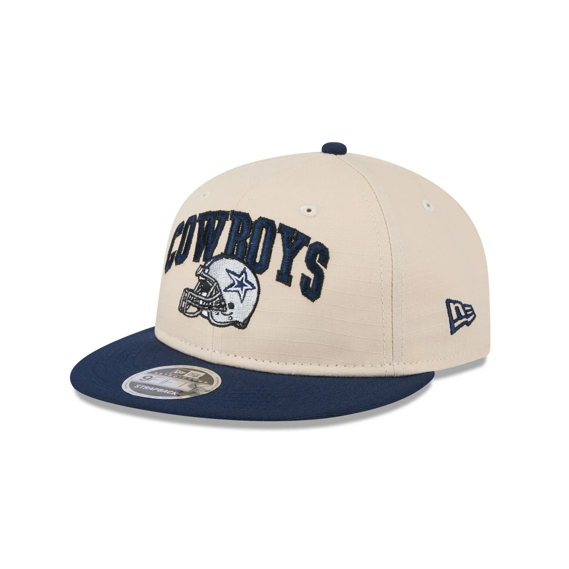 Dallas Cowboys Historic Helmet Retro Crown 9FIFTY Snapback Hat sold by New Era