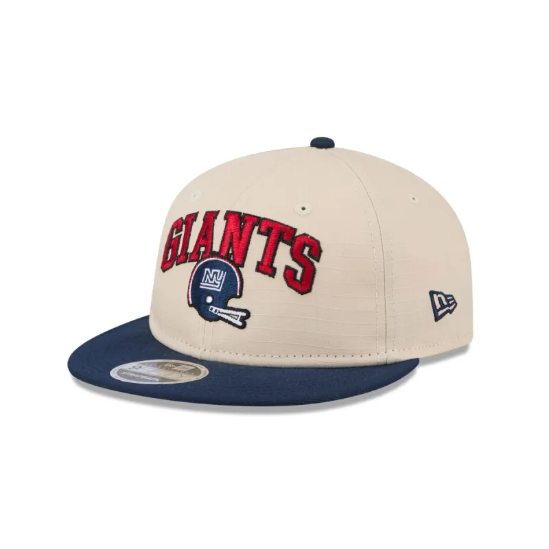 New York Giants Historic Helmet Retro Crown 9FIFTY Snapback Hat sold by New Era