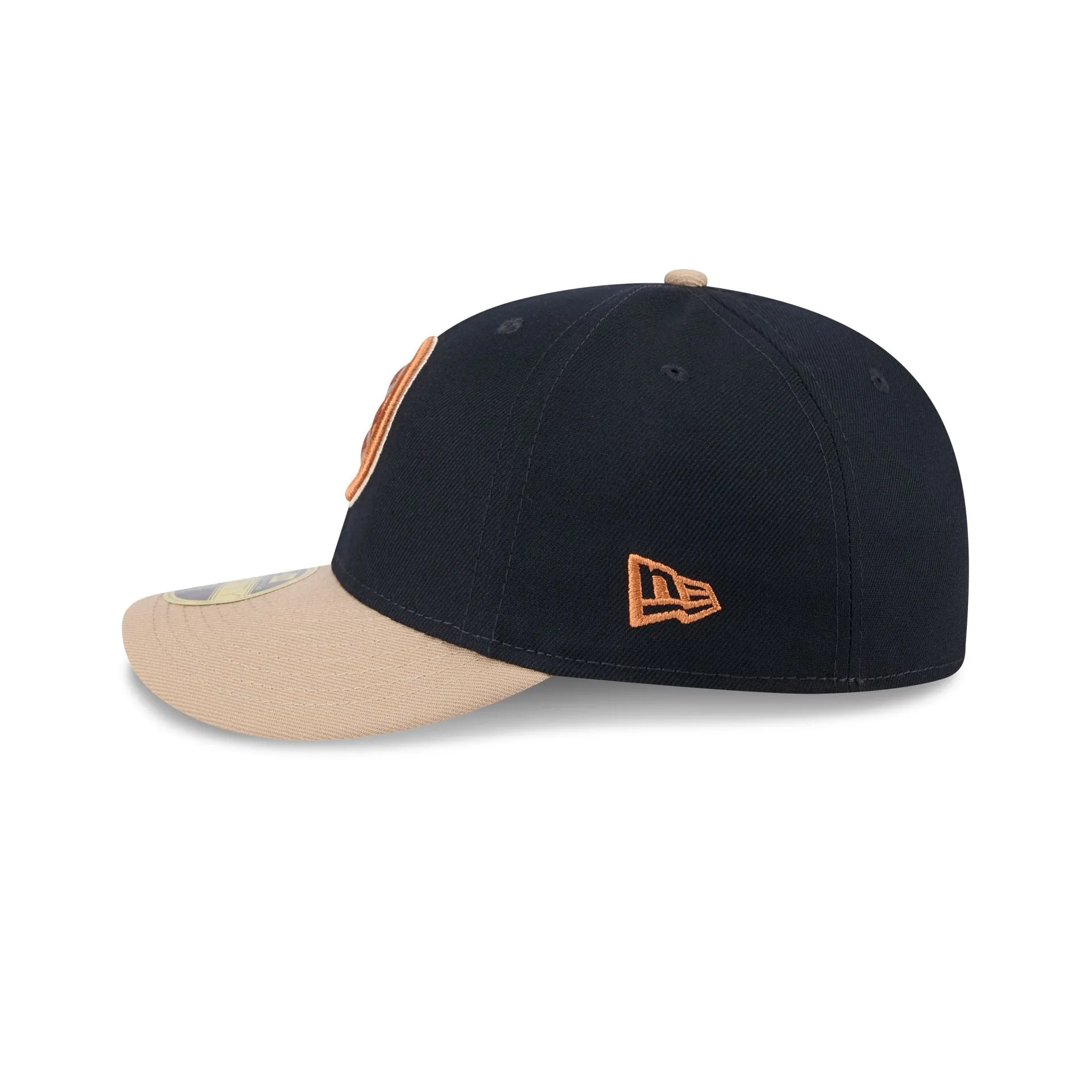 Pittsburgh Steelers Blue Ivory Low Profile 59FIFTY Fitted Hat sold by New Era product image thumbnail 5