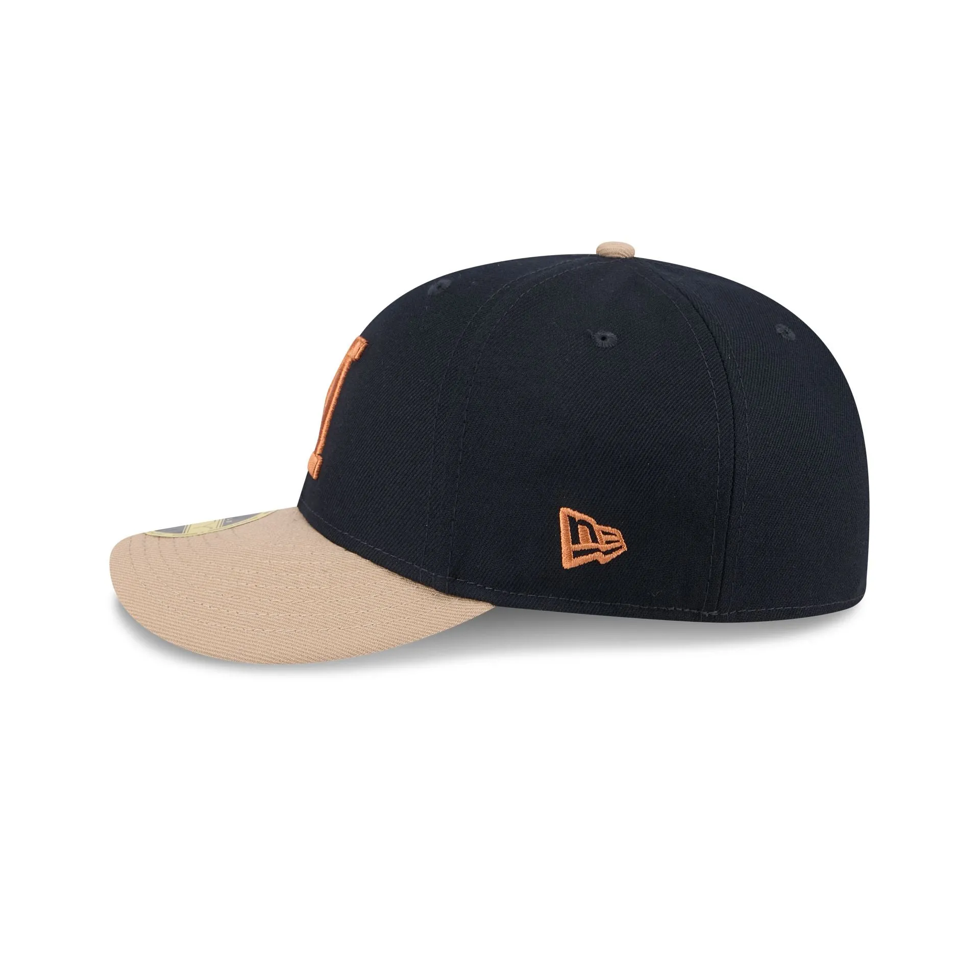 Milwaukee Brewers Blue Ivory Low Profile 59FIFTY Fitted Hat sold by New Era product image thumbnail 5