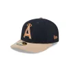 Los Angeles Angels Blue Ivory Low Profile 59FIFTY Fitted Hat sold by New Era