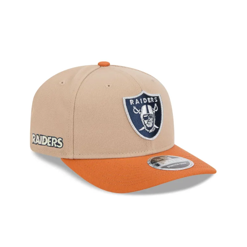 Las Vegas Raiders Sandy Rust 9SEVENTY Snapback Hat sold by New Era