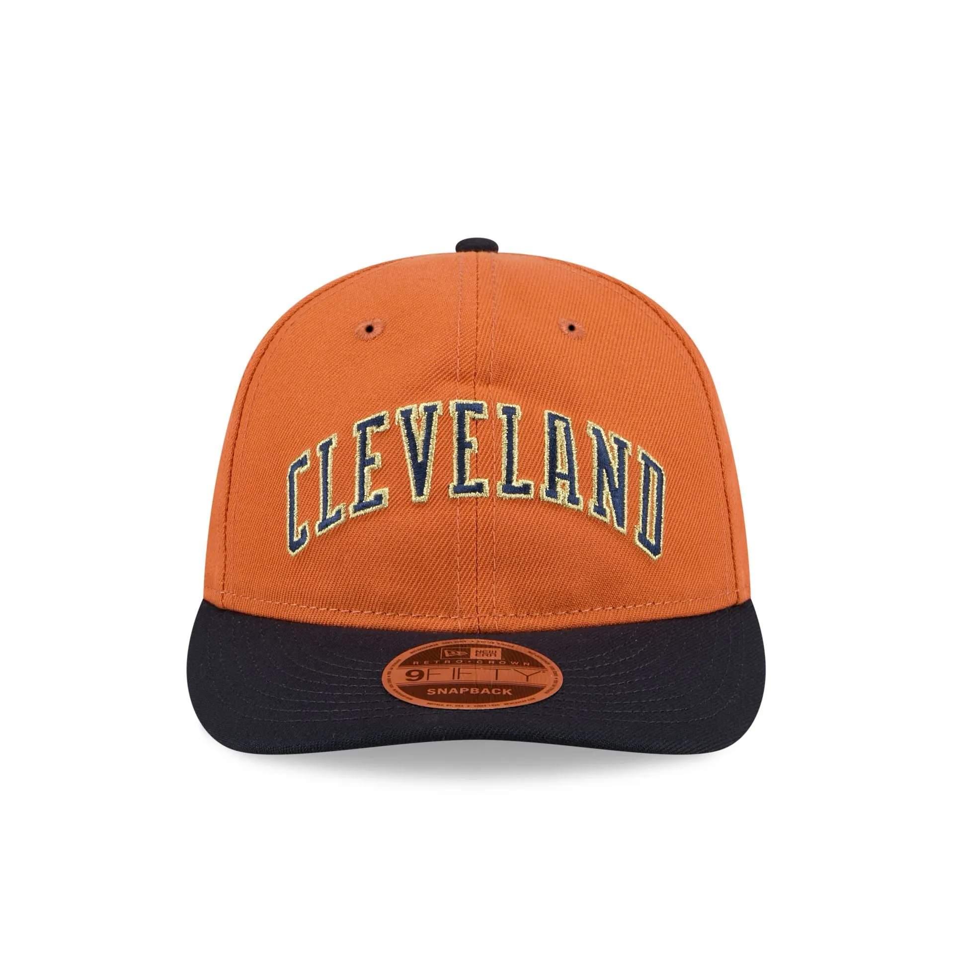 Cleveland Guardians Gold Wood Retro Crown 9FIFTY Snapback Hat sold by New Era product image thumbnail 2