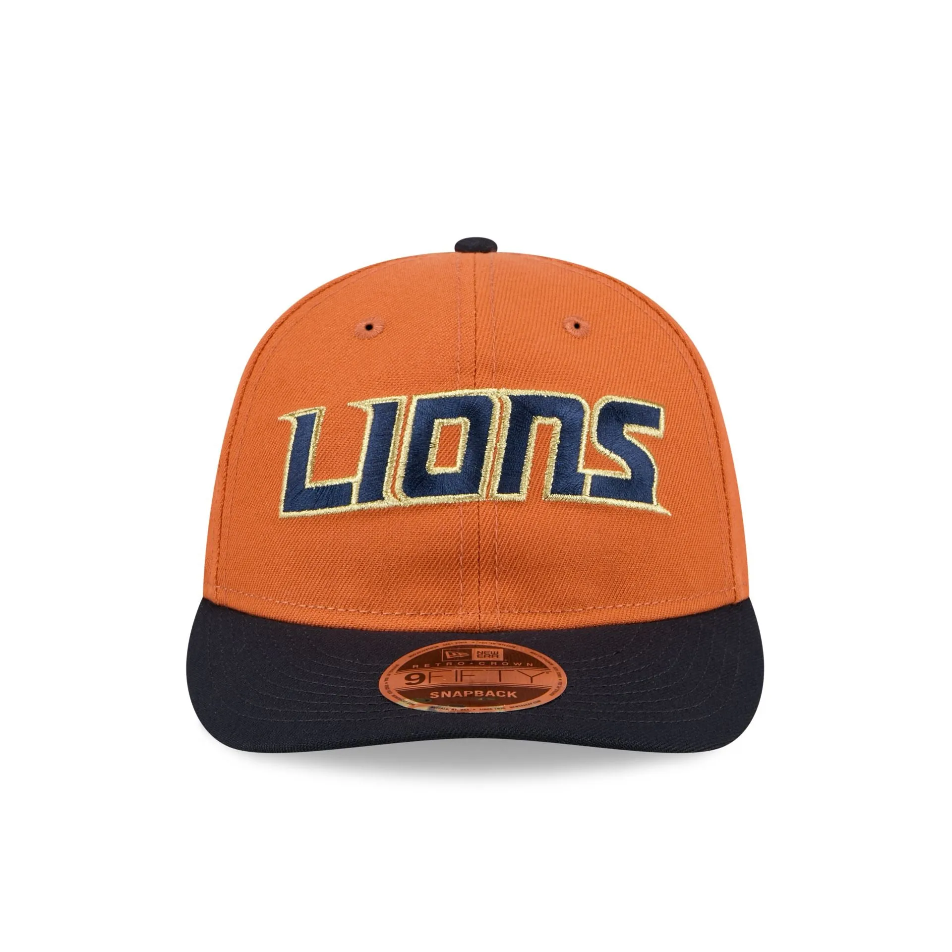 Detroit Lions Gold Wood Retro Crown 9FIFTY Snapback Hat sold by New Era product image thumbnail 2