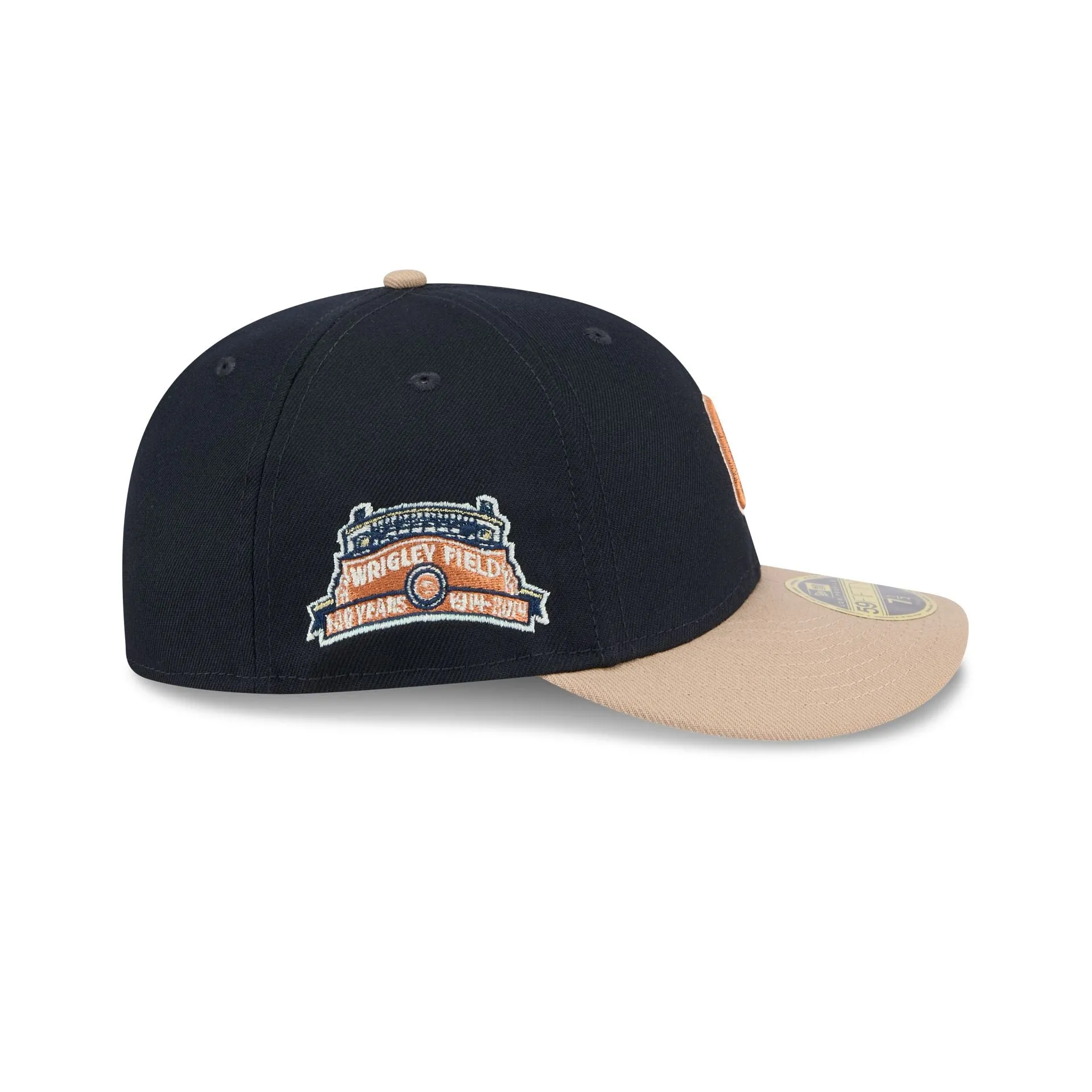 Chicago Cubs Blue Ivory Low Profile 59FIFTY Fitted Hat sold by New Era product image thumbnail 4