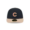 Chicago Cubs Blue Ivory Low Profile 59FIFTY Fitted Hat sold by New Era