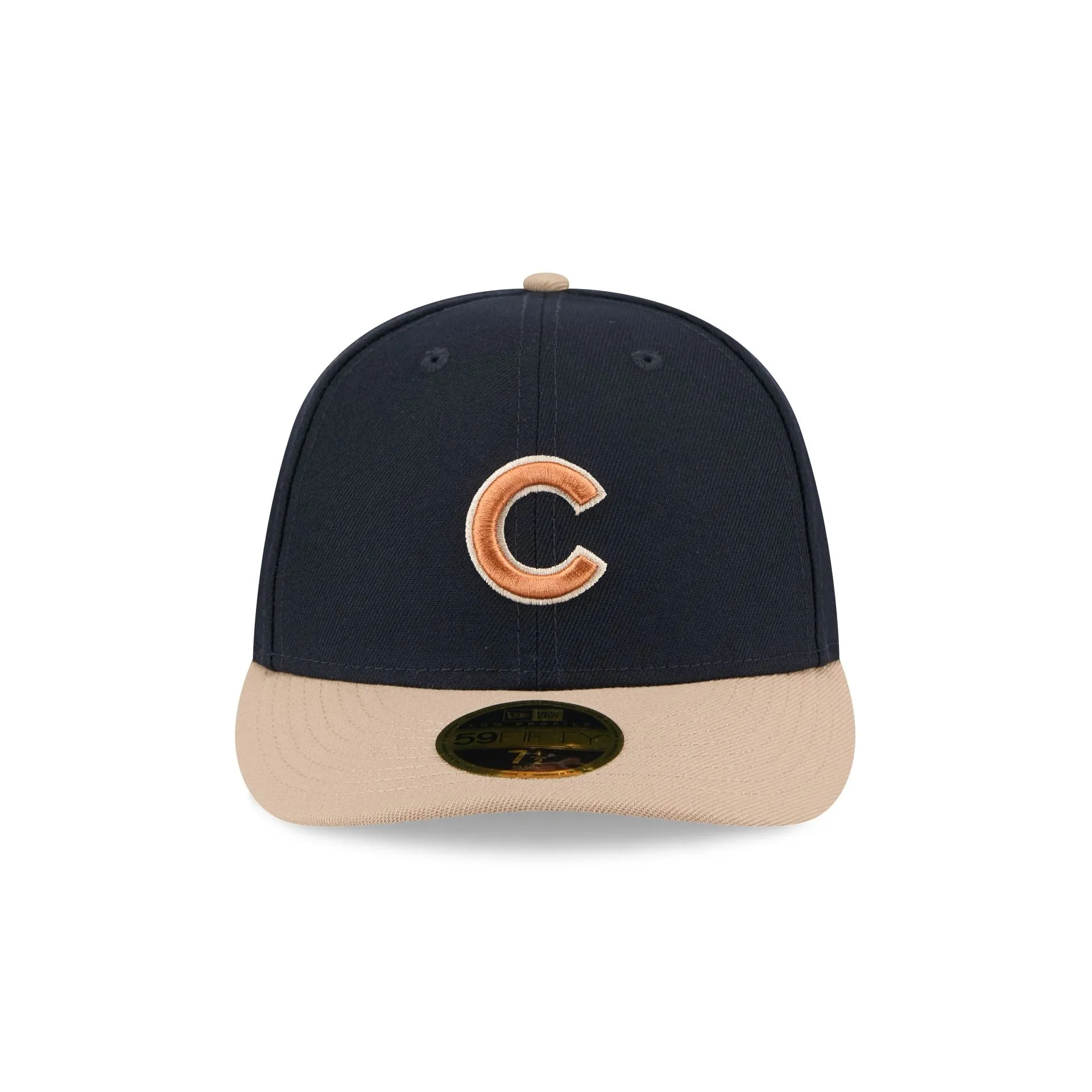 Chicago Cubs Blue Ivory Low Profile 59FIFTY Fitted Hat sold by New Era product image thumbnail 2